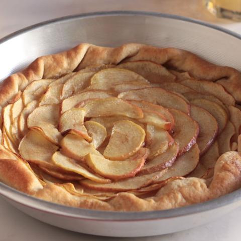 Sfogliata di mele allo sciroppo d'acero